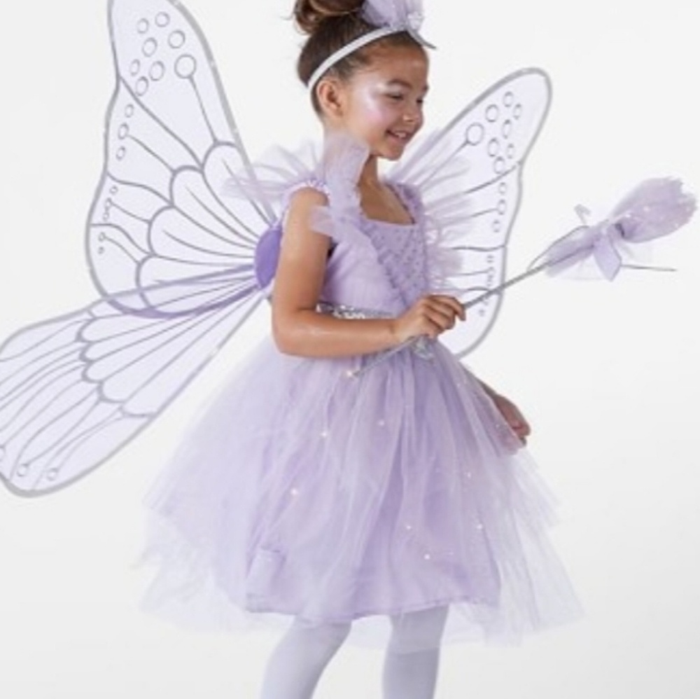Lavender light up fairy costume